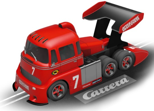 Carrera racebaanauto Digital 132 Race Truck no.7 1:32 - Rojo