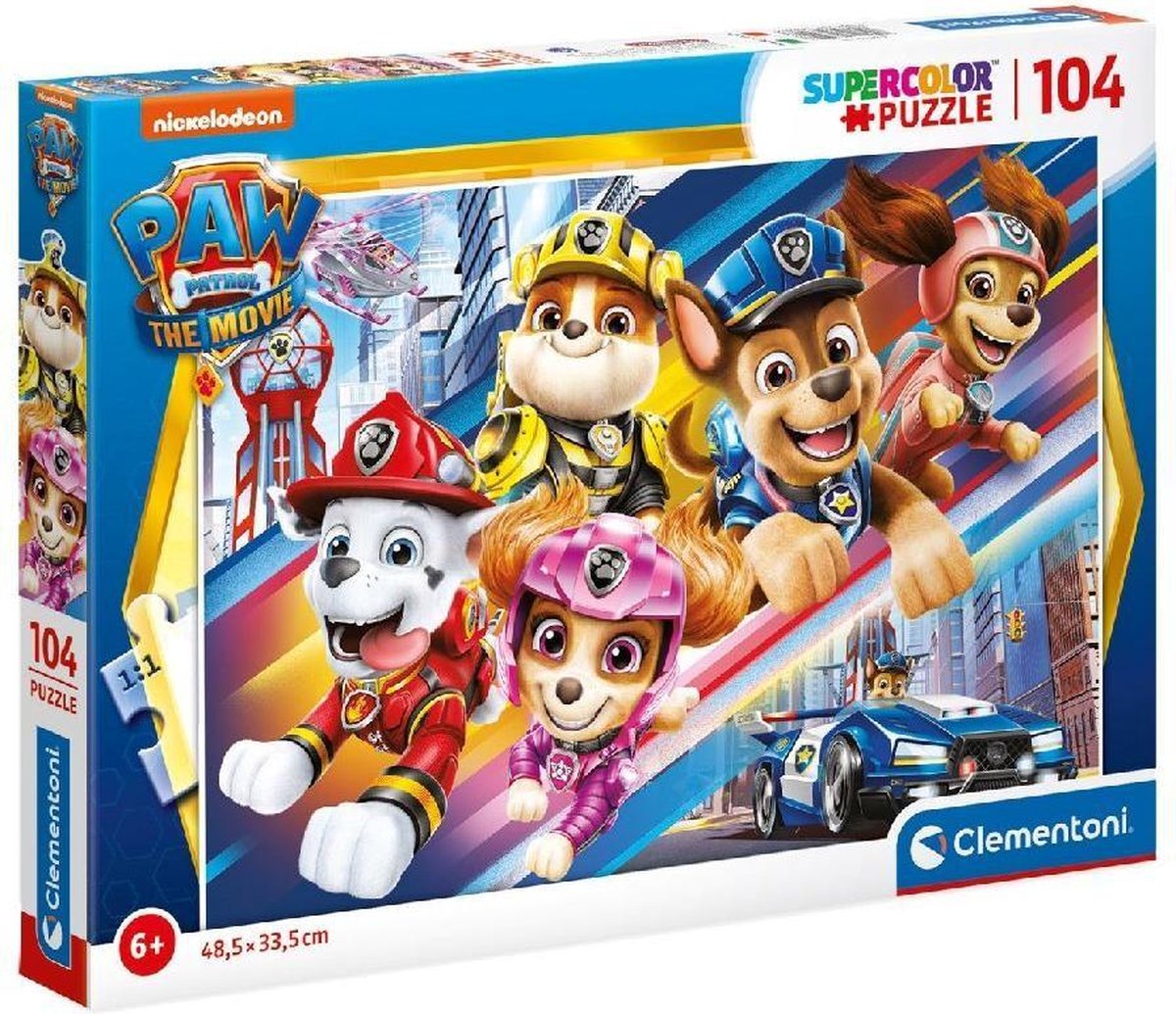 Clementoni legpuzzel Paw Patrol junior 48,5 x 33,5 cm karton