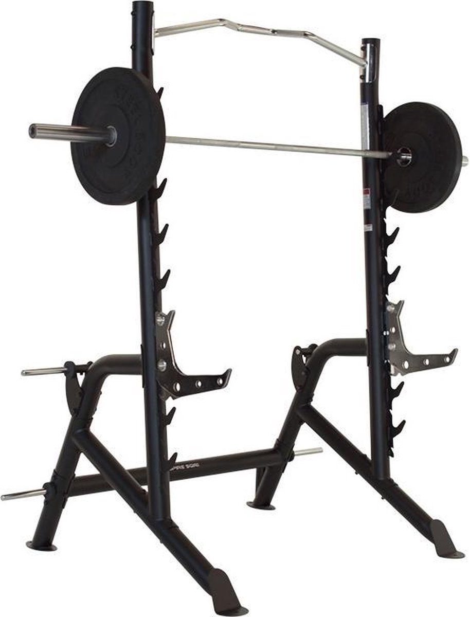Inspire Squat Rack Met Optrekstang - - Zwart