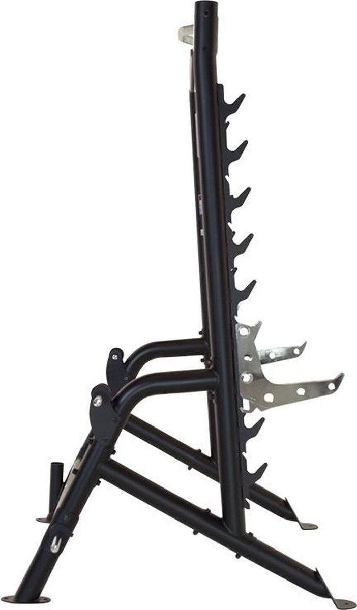Inspire Squat Rack Met Optrekstang - - Zwart