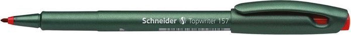 Schneider Electric Fineliner Topwriter 157 0,8 Mm - Rood