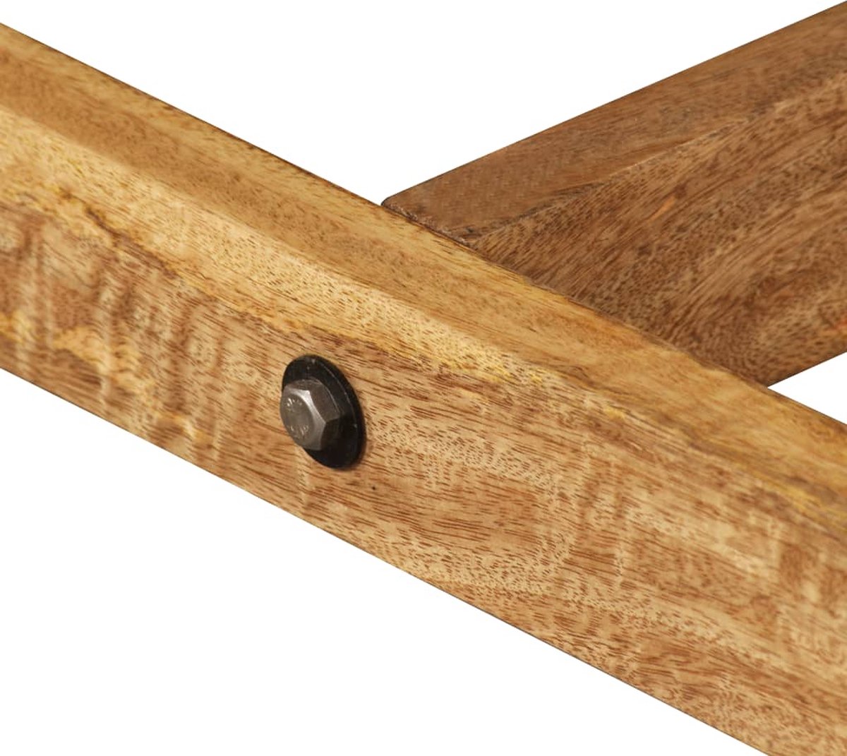 Vidaxl Eettafel 180 Cm Massief Mangohout - Bruin