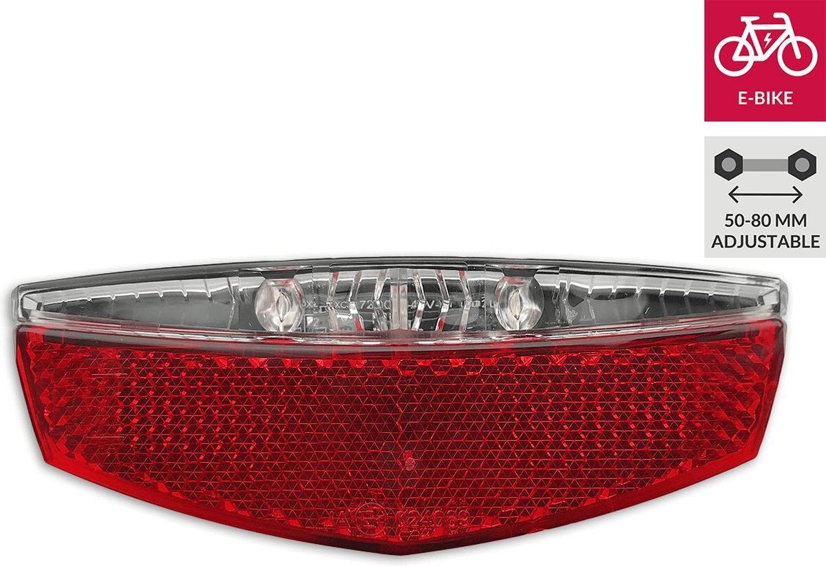Lynx Achterlicht Led E-bike - Rood