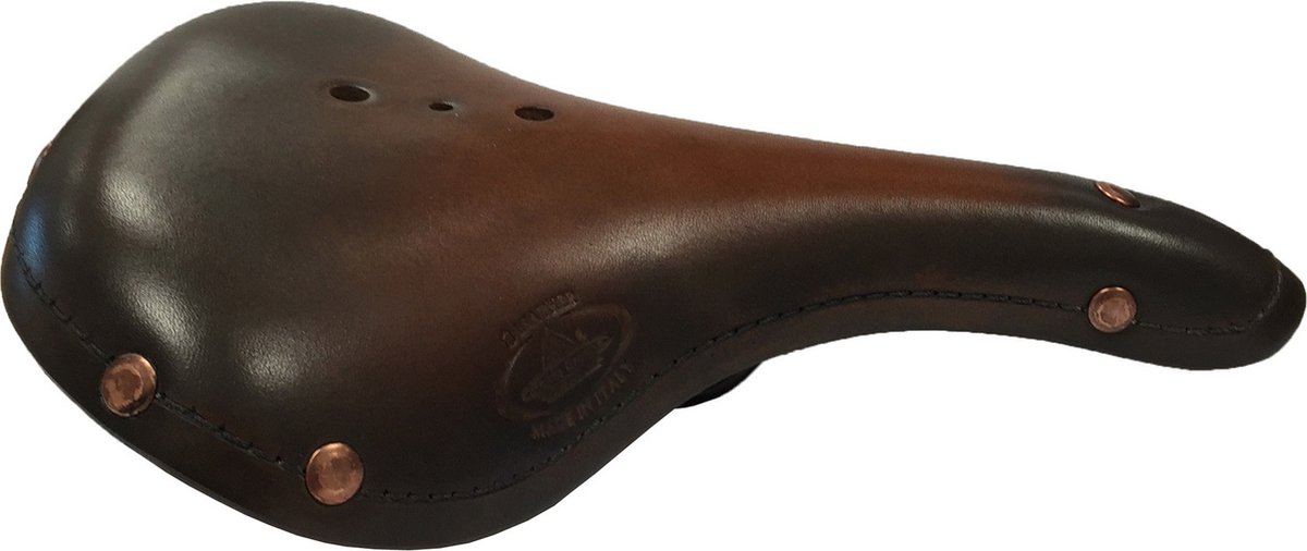 Selle Monte Grappa Zadel Old Frontiers Classic Leer 28 Cm Dbruin