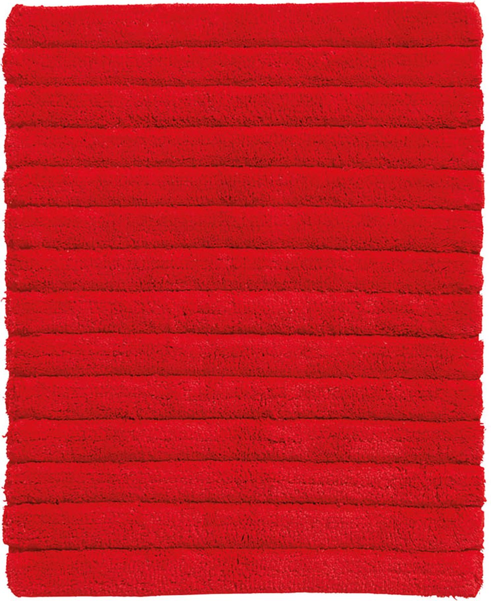 Seahorse Board Badmat - 100% Katoen - Badmat (50x60 Cm) - Red - Rood