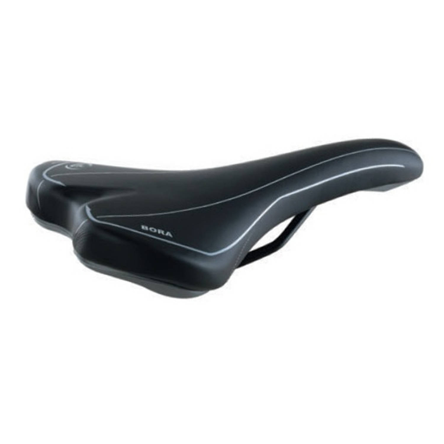 Selle Monte Grappa Zadel Bora 275 X 145 Mm Unisex - Zwart