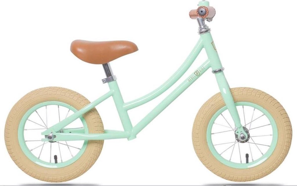 Rebel Kids Loopfiets Lotte 12 Inch Meisjes Mintgroen