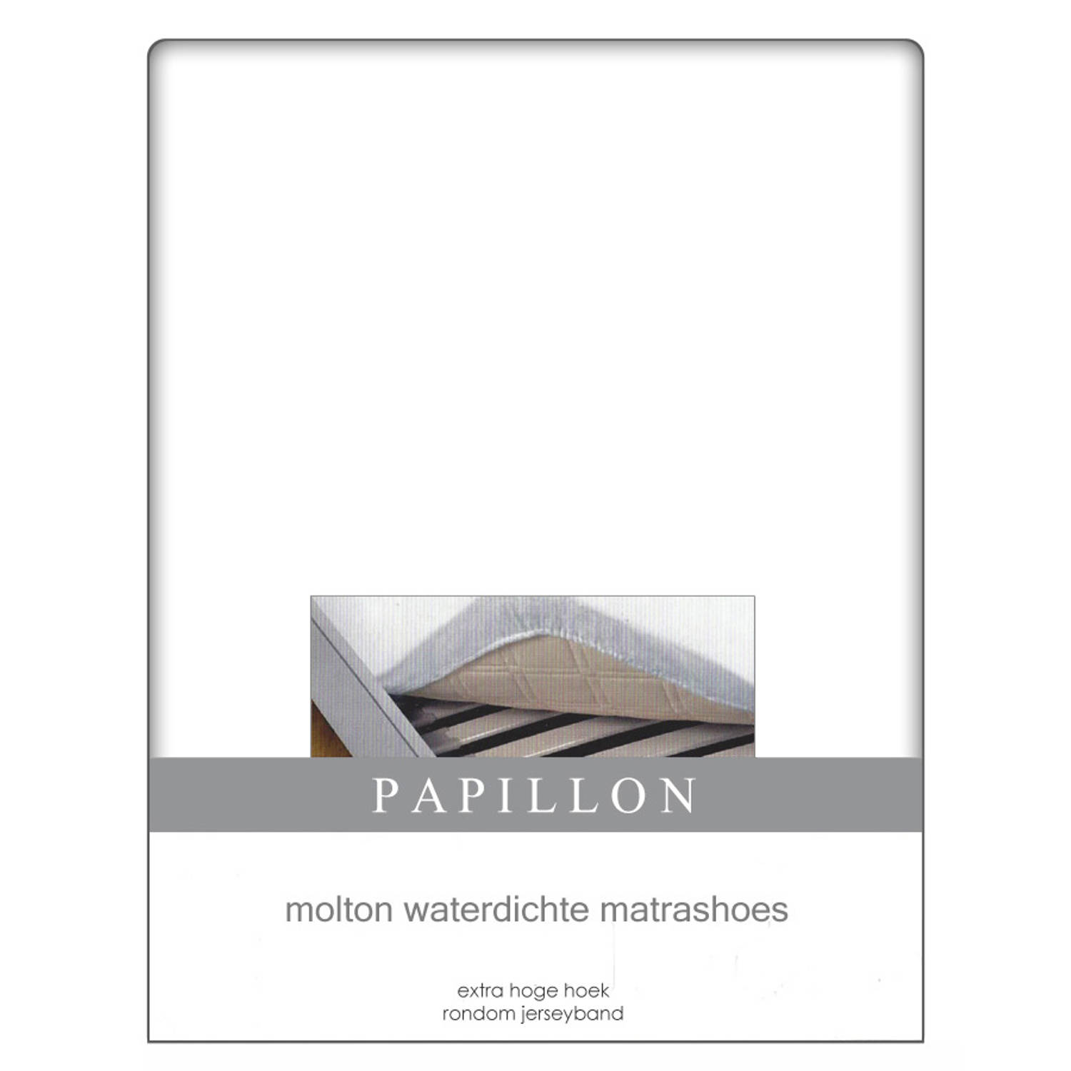 Papillon Hoeslaken Molton Waterdicht -90 X 220 Cm