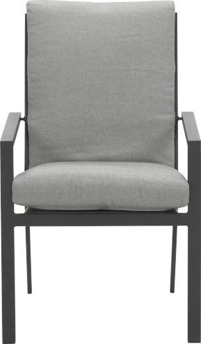 Garden Impressions Senja Lounge Dining Tuinstoel - Donker - Grijs