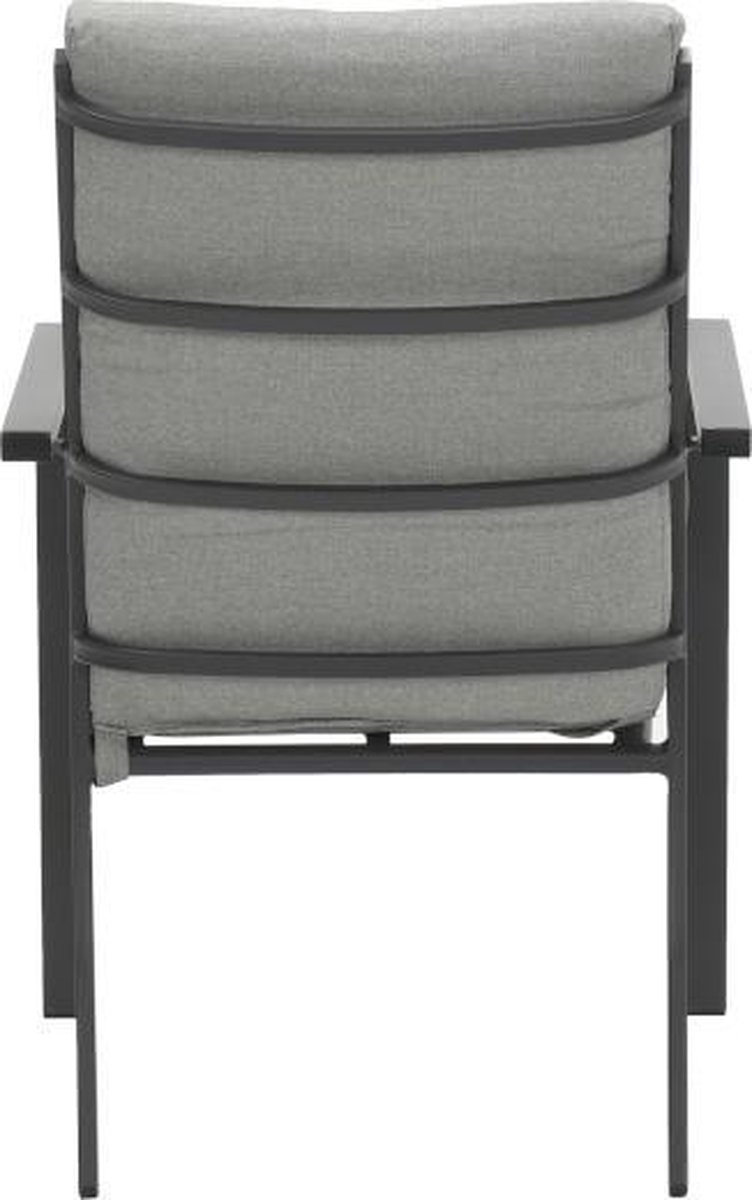 Garden Impressions Senja Lounge Dining Tuinstoel - Donker - Grijs