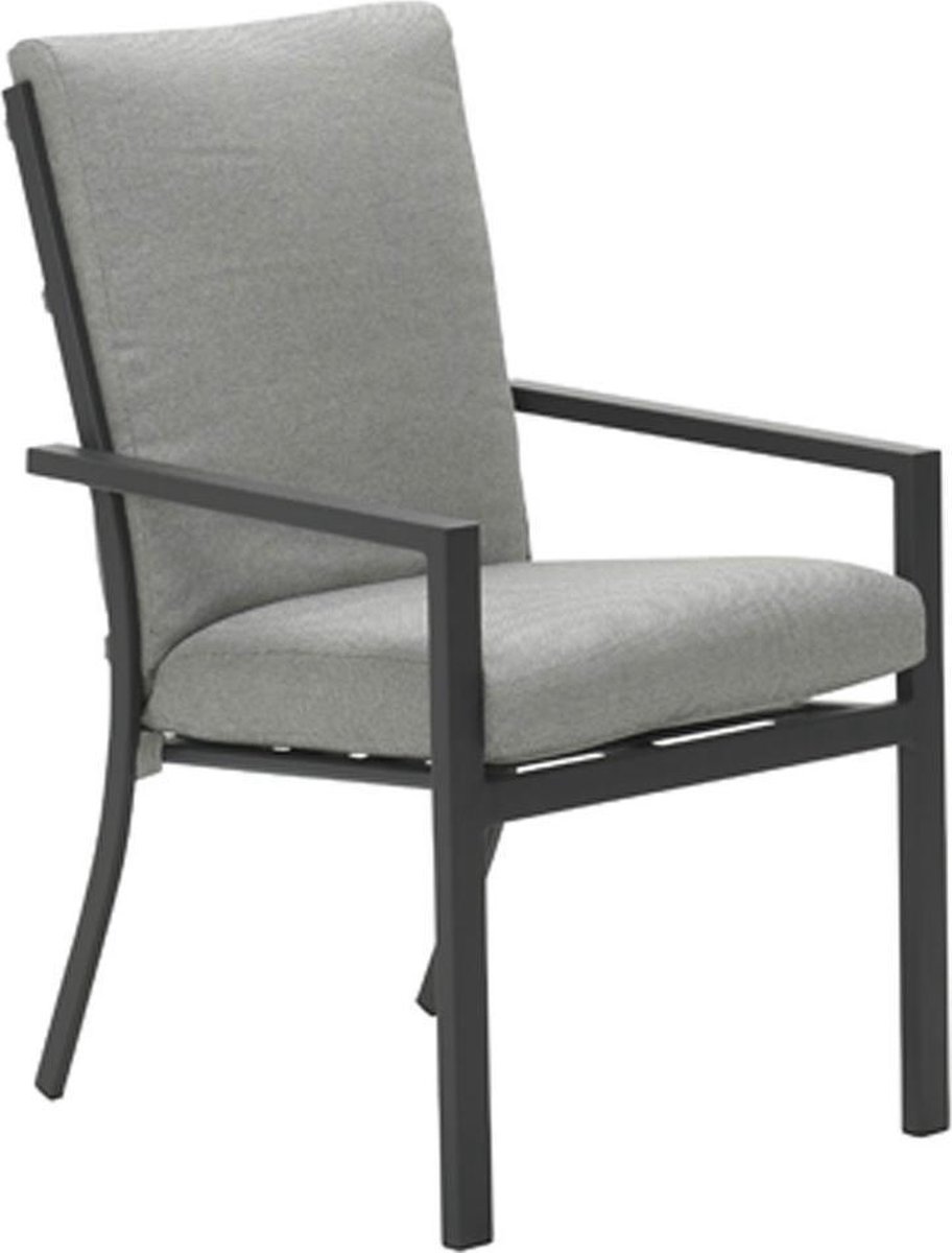 Garden Impressions Senja Lounge Dining Tuinstoel - Donker - Grijs