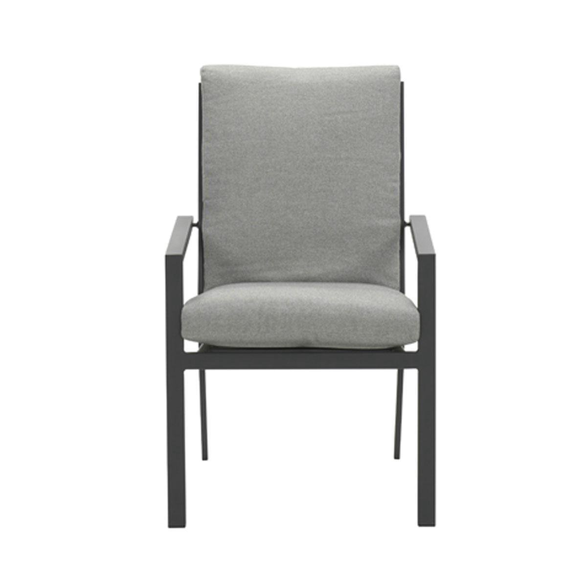 Garden Impressions Senja Lounge Dining Tuinstoel - Donker - Grijs