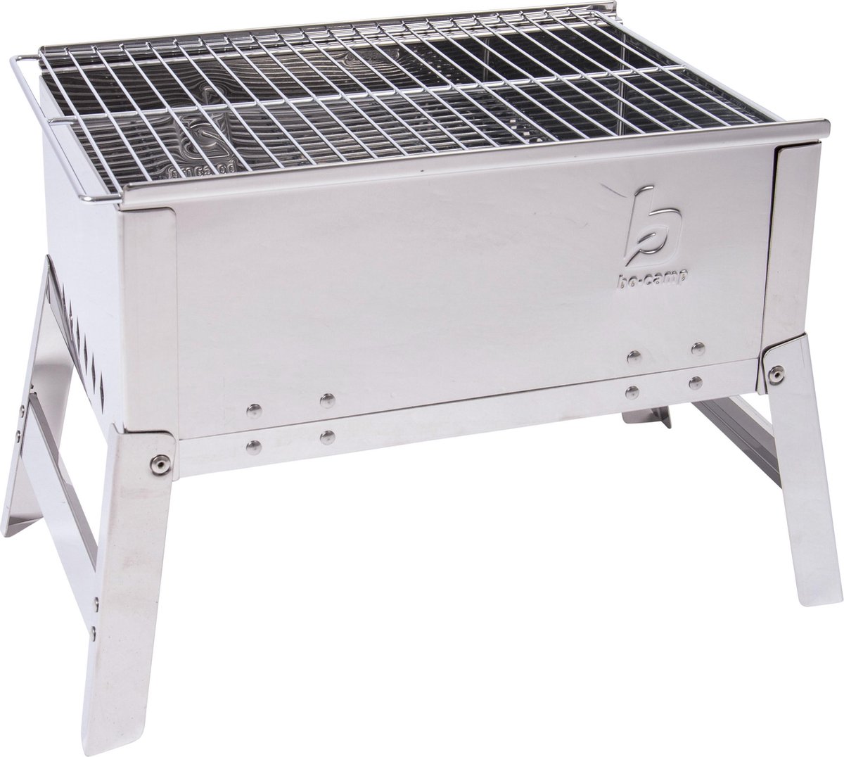 Bo-Camp - Barbecue - Compact - Deluxe - Rvs - Silver