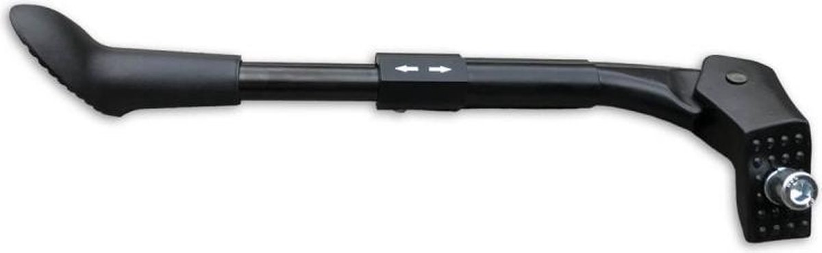 Lynx standaard enkel verstelbaar 24 28 inch aluminium - Zwart