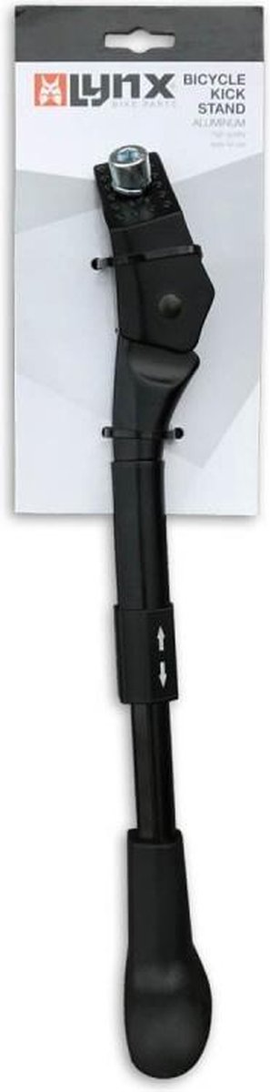 Lynx standaard enkel verstelbaar 24 28 inch aluminium - Zwart