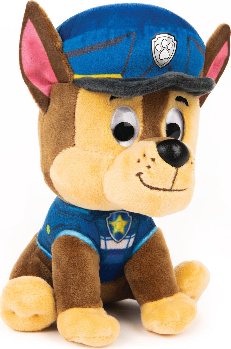 Nickelodeon knuffel Paw Patrol The Movie Chase 15 cm - Blauw