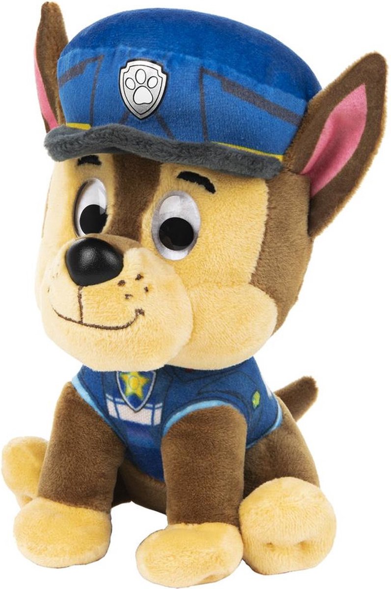 Nickelodeon knuffel Paw Patrol The Movie Chase 15 cm - Blauw