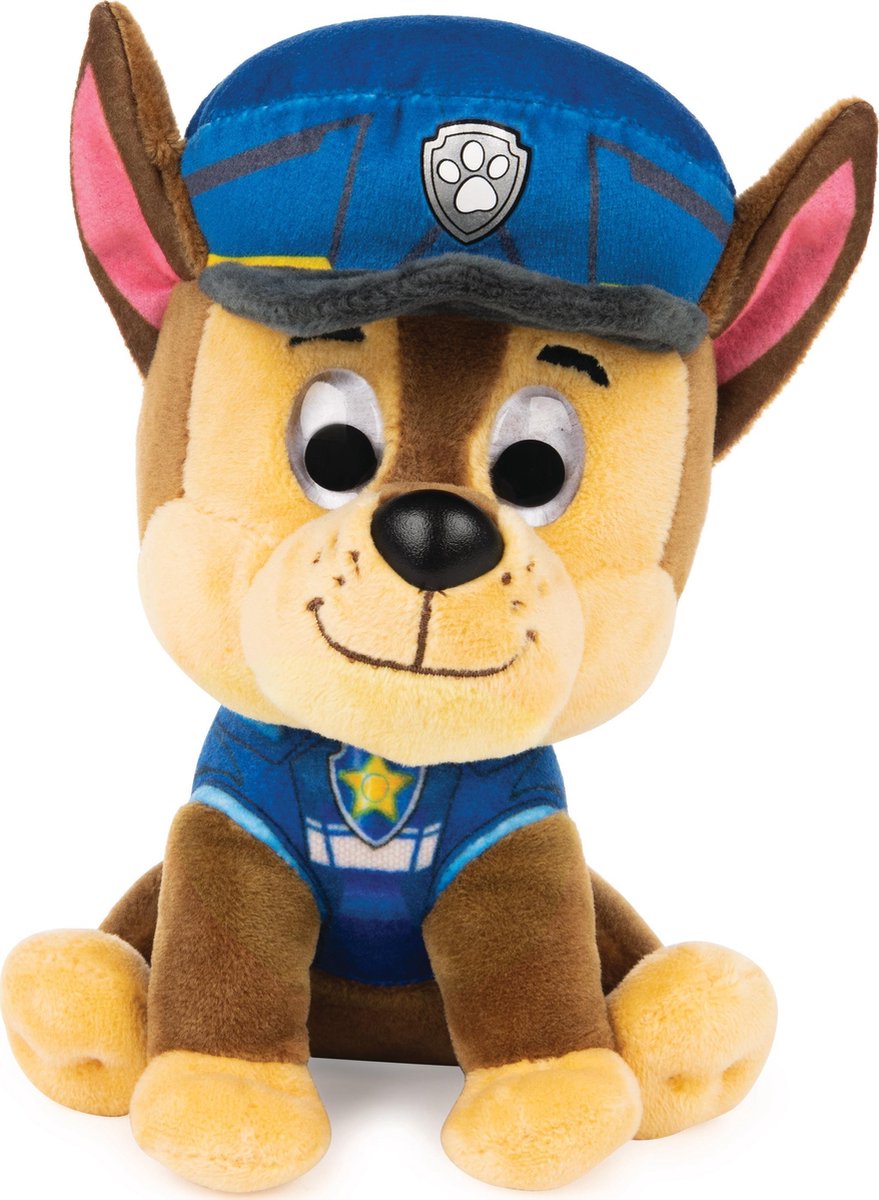 Nickelodeon knuffel Paw Patrol The Movie Chase 15 cm - Blauw