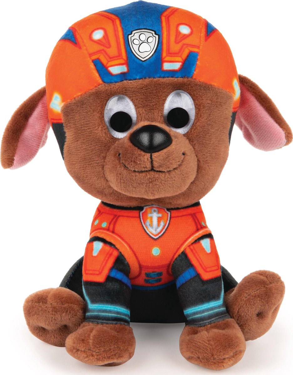 Nickelodeon knuffel Paw Patrol The Movie Zuma 15 cm - Oranje