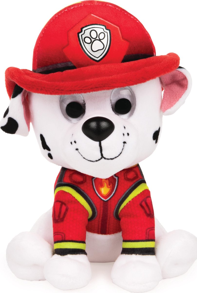 Nickelodeon knuffel Paw Patrol The Movie Marshall 15 cm - Rood