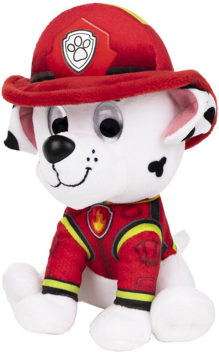 Nickelodeon knuffel Paw Patrol The Movie Marshall 15 cm - Rood