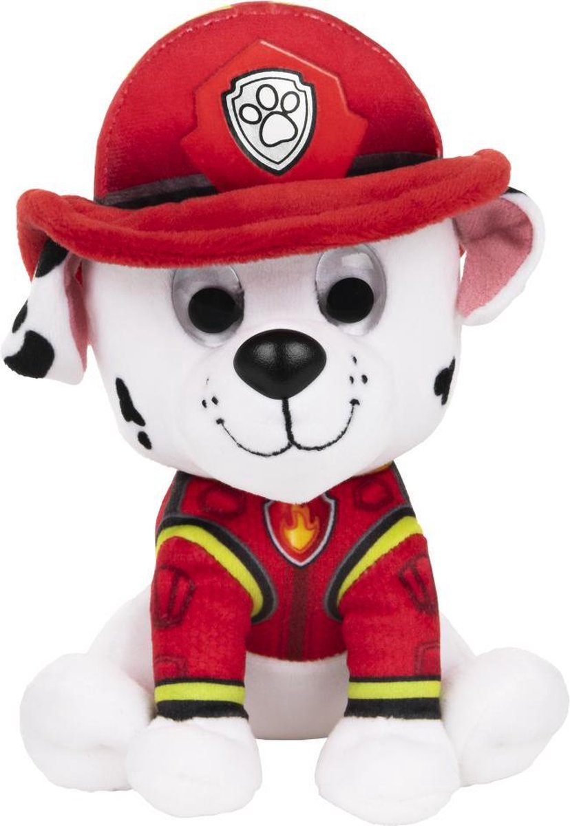 Nickelodeon knuffel Paw Patrol The Movie Marshall 15 cm - Rood