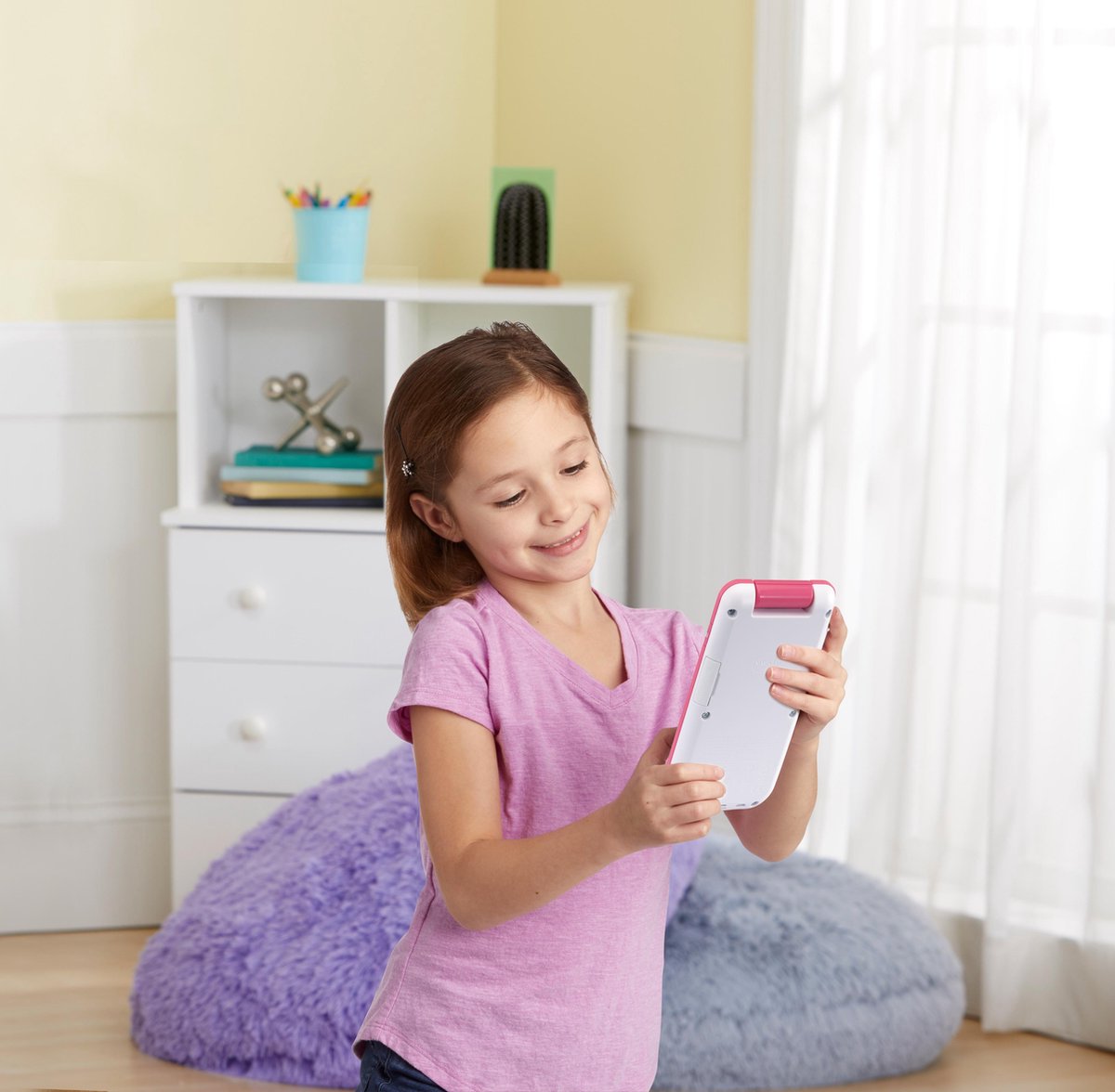 Vtech kindertelefoon KidiCom Advance 3.0 junior 17 cm - Roze
