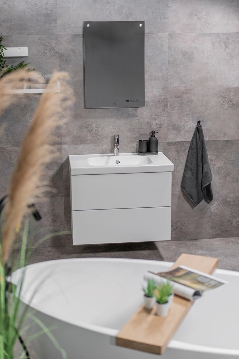 EUROM Sani 400 Mirror Infraroodpaneel Spiegel 50x70cm WiFi 400 watt 350418