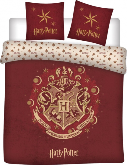 Warner Bros. dekbedovertrek Harry Potter 200 x 200 cm - Rood