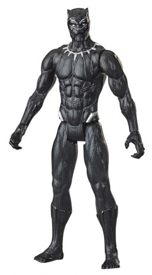 Marvel actiefiguur Black Panther Avengers Titan Hero 30,5 cm - Zwart