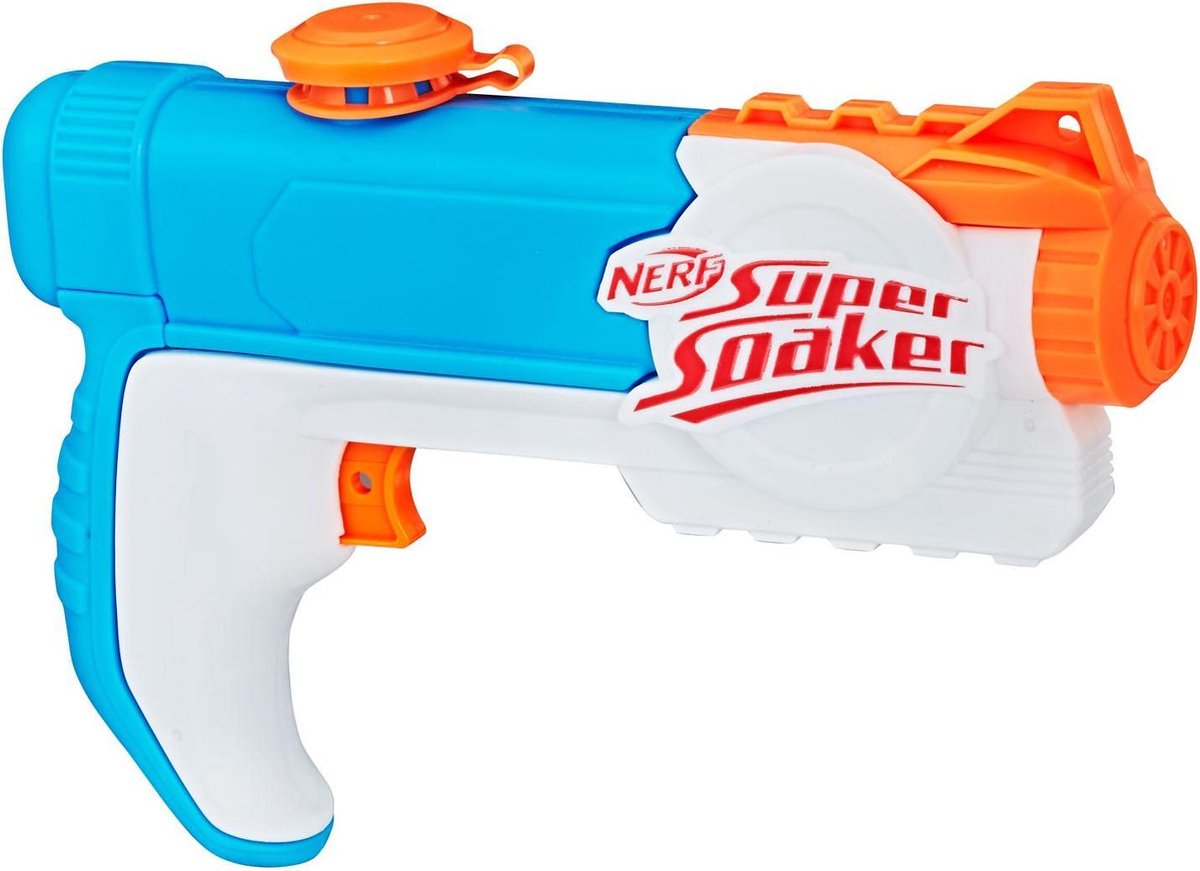 Hasbro NERF waterpistool Supersoaker Piranha junior 21,5 cm blauw