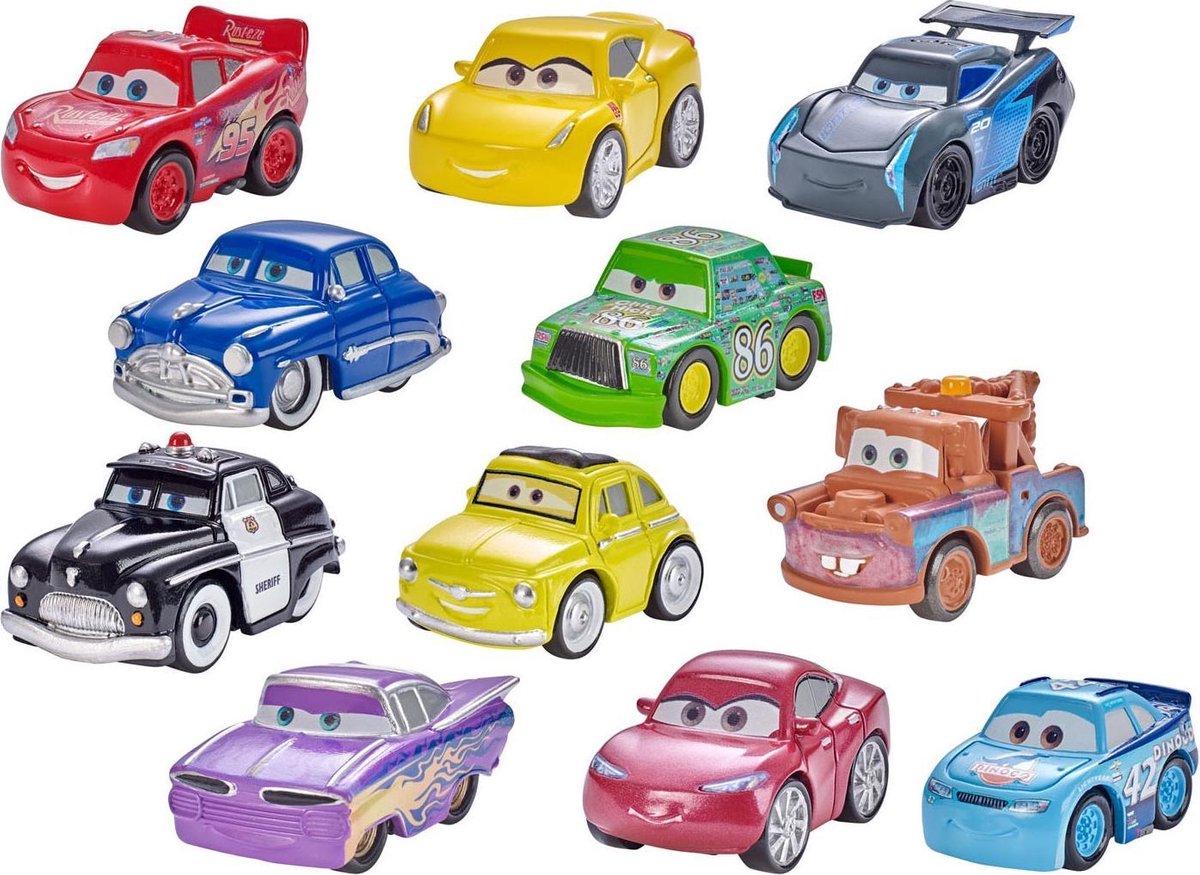 Disney verrassingsauto Cars Micro Racer junior die cast