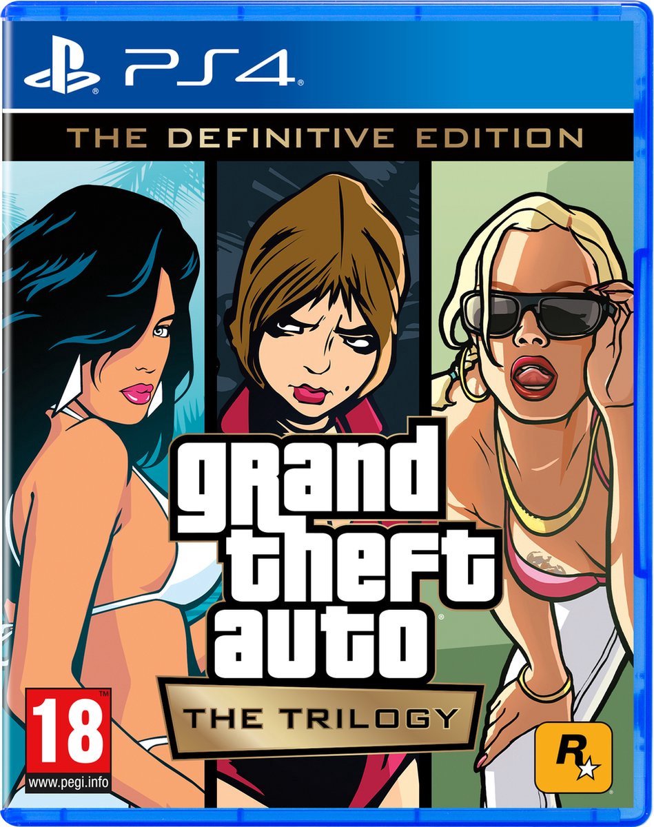 Rockstar Grand Theft Auto: The Trilogy - The Definitive Edition PS4