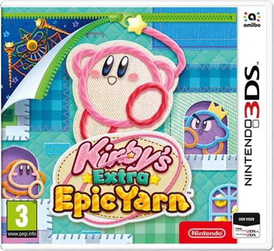 Nintendo Kirby's Extra Epic Yarn (verpakking Spaans, game Engels)
