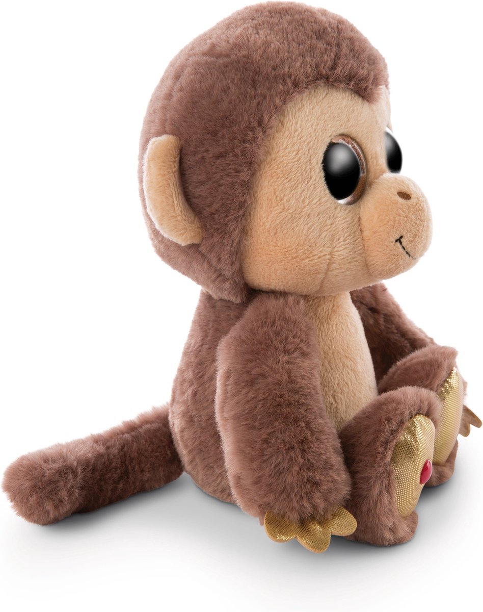 Nici knuffelaap Monkey Hobson 25 cm polyester - Bruin