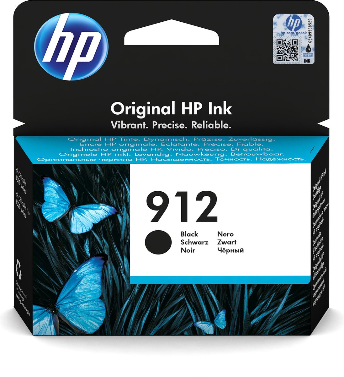 HP 912 Cartridge - Negro