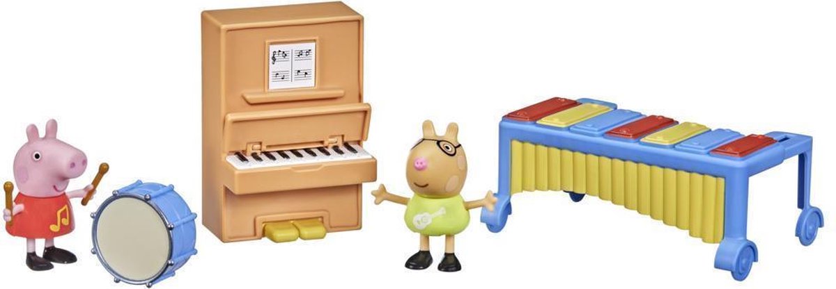 Peppa Pig speelfiguur Making Music Fun Preschool 7 delig
