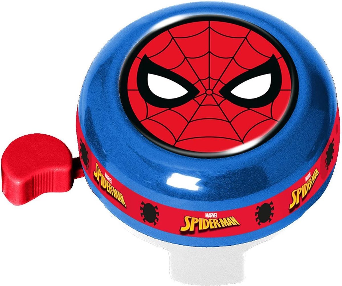 Stamp Fietsbel Marvel Spider-man Junior 6 X 7 X 10 Cm/rood - Blauw