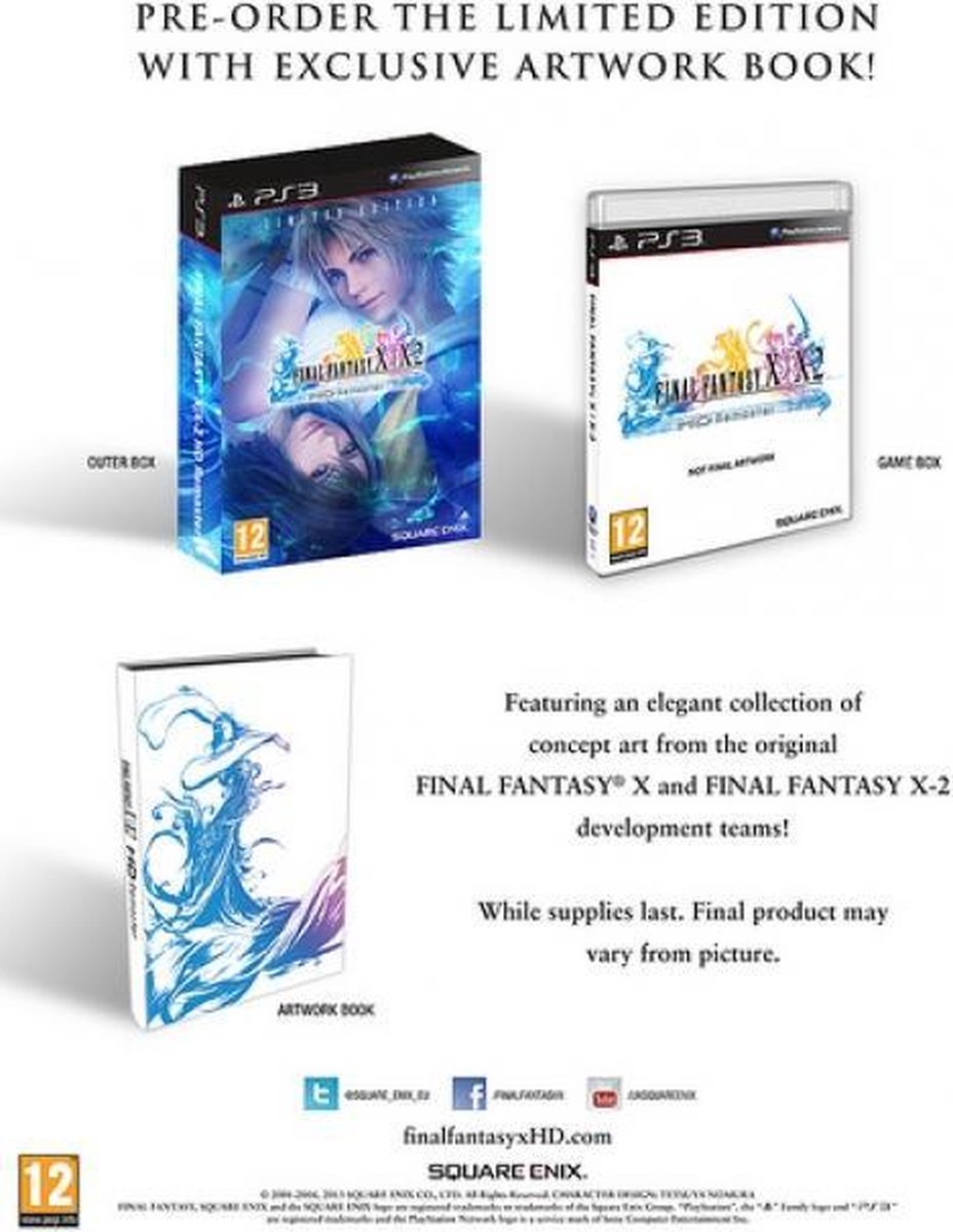 Square Enix Final Fantasy X & X2 HD Remaster (Limited Edition)