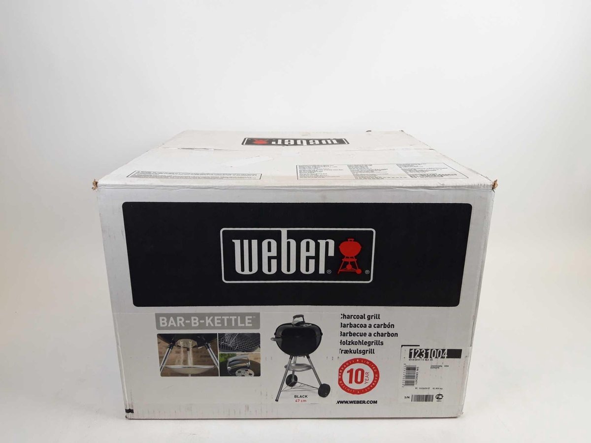 Weber Bar-B-Kettle 47 cm - Zwart