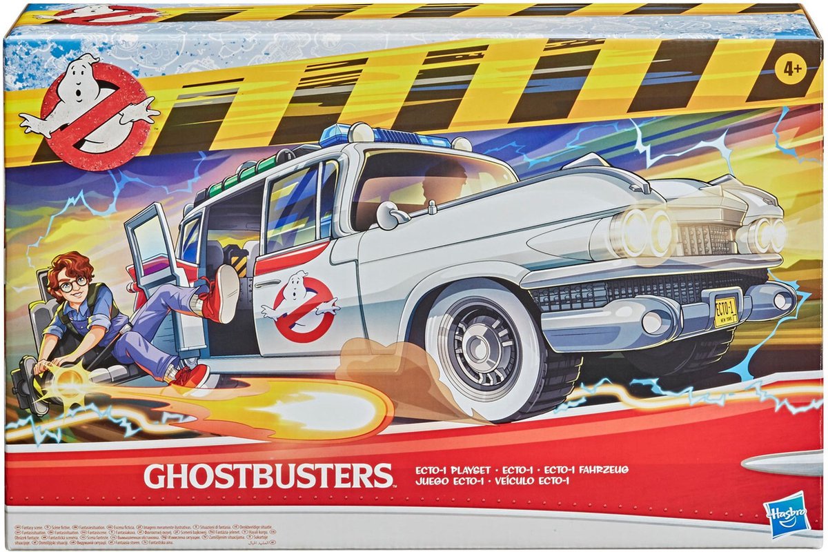 Ghostbusters speelset ecto 1 39,4 x 25,4 x 9 cm wit 4 delig