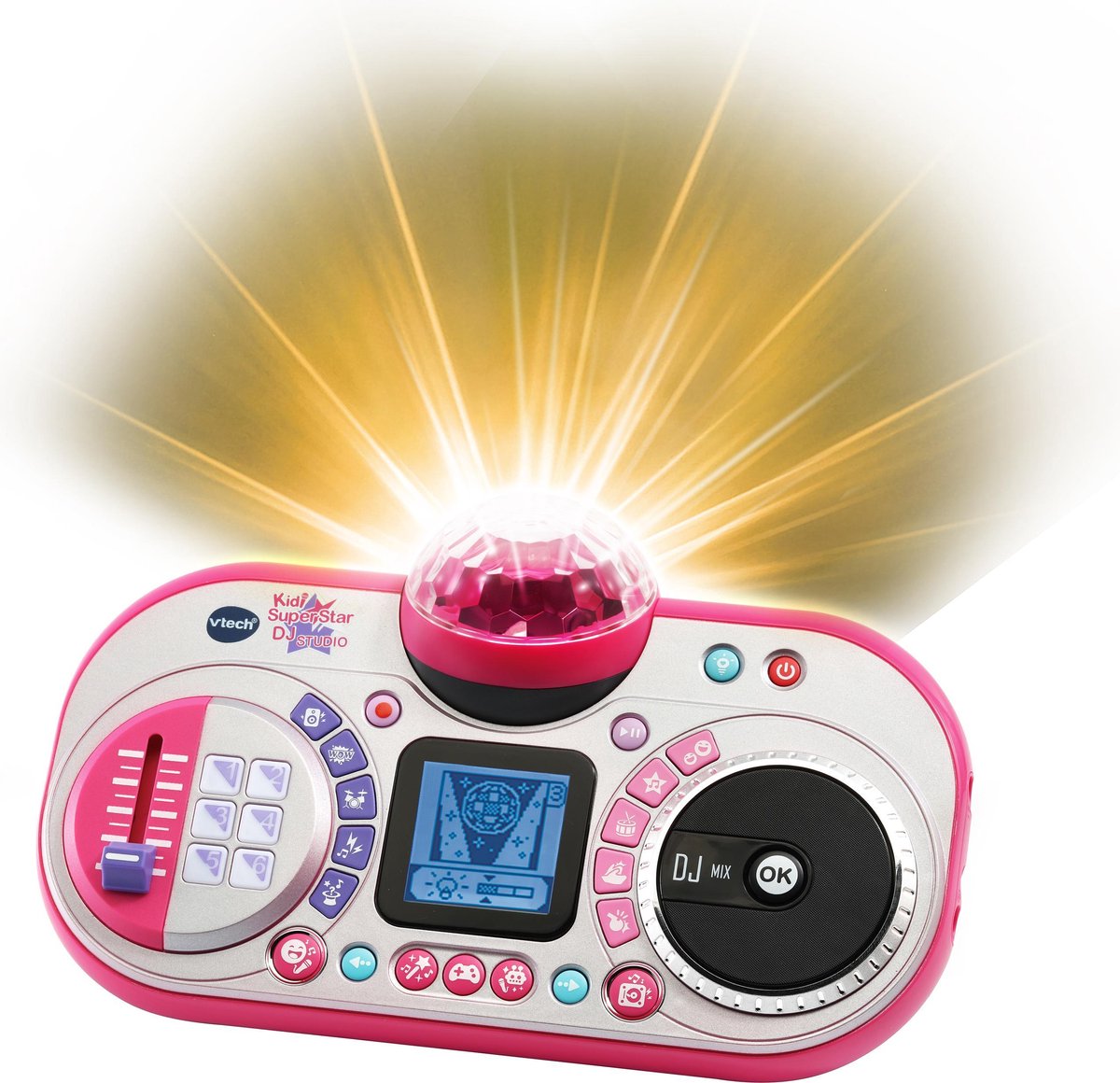 Vtech podiummicrofoon Kidi Super Star 130 cm roze/ - Zwart