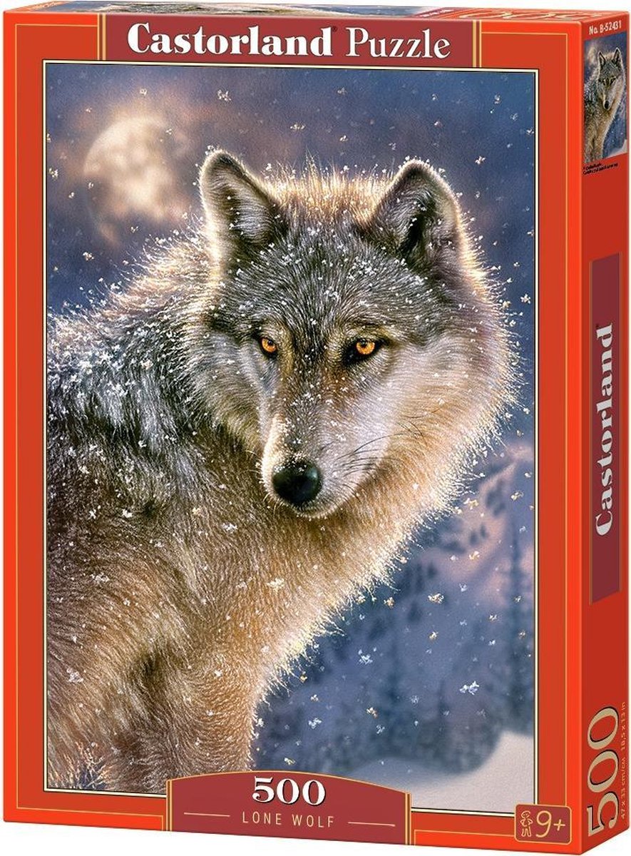 Castorland legpuzzel Lone wolf 500 stukjes