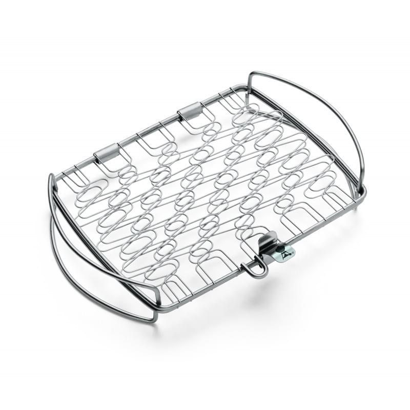 Weber Vis- en groentenbasket RVS groot - Silver