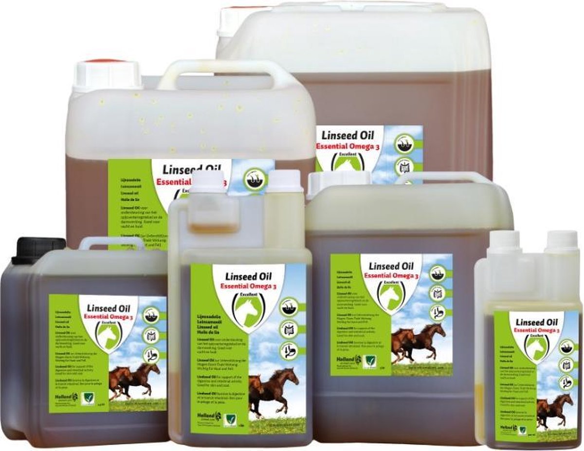 Excellent Lijnzaadolie - Voedingssupplement - 5 l