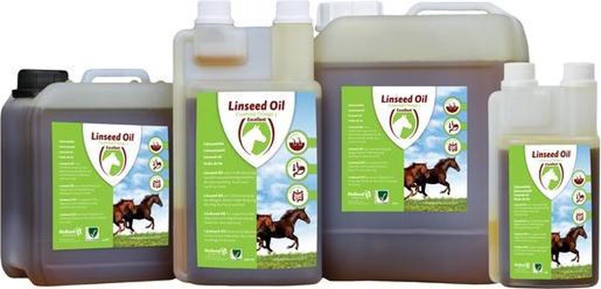 Excellent Lijnzaadolie - Voedingssupplement - 5 l
