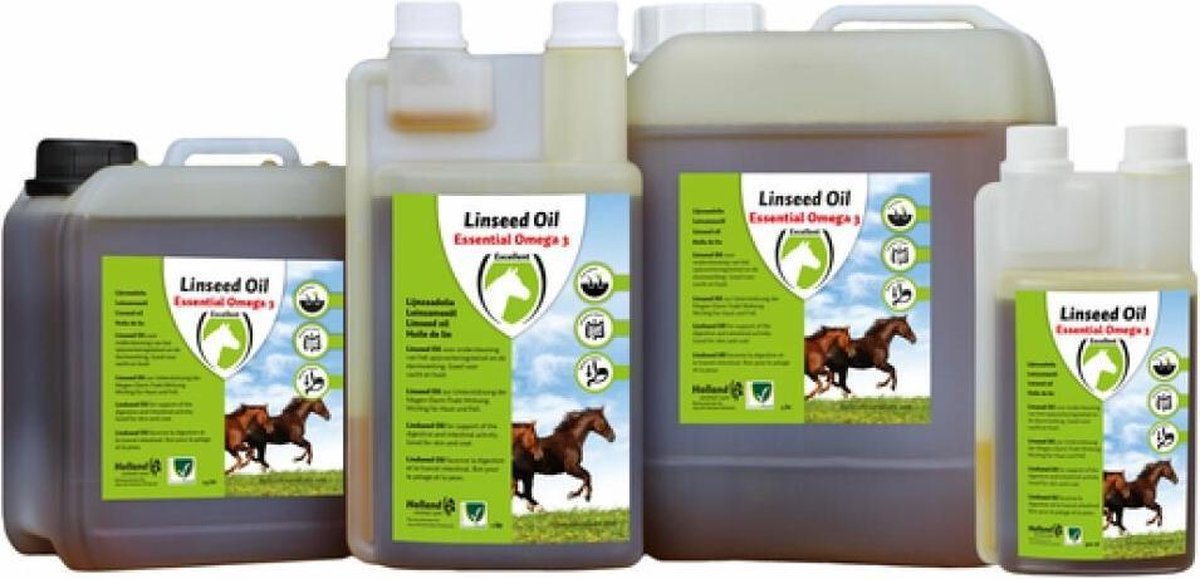 Excellent Lijnzaadolie - Voedingssupplement - 5 l