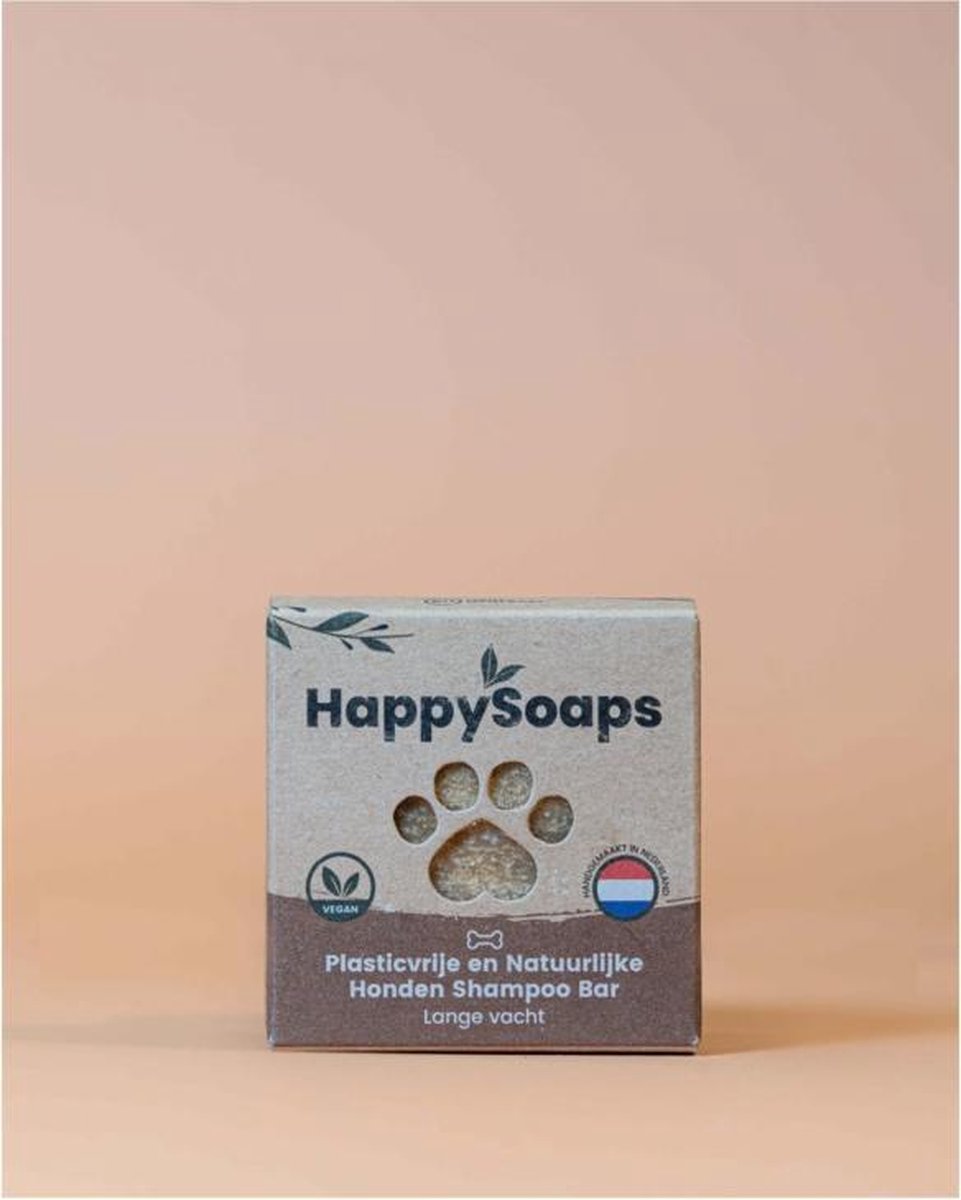 Happy Soaps Hondenshampoo Bar Lange Vacht