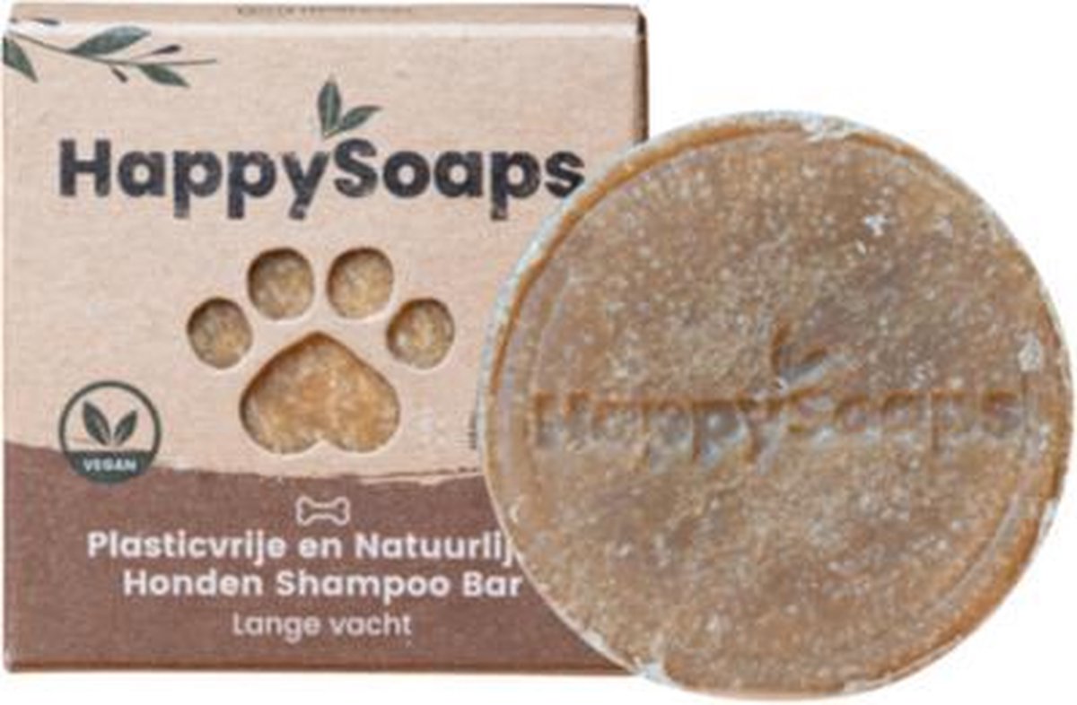 Happy Soaps Hondenshampoo Bar Lange Vacht