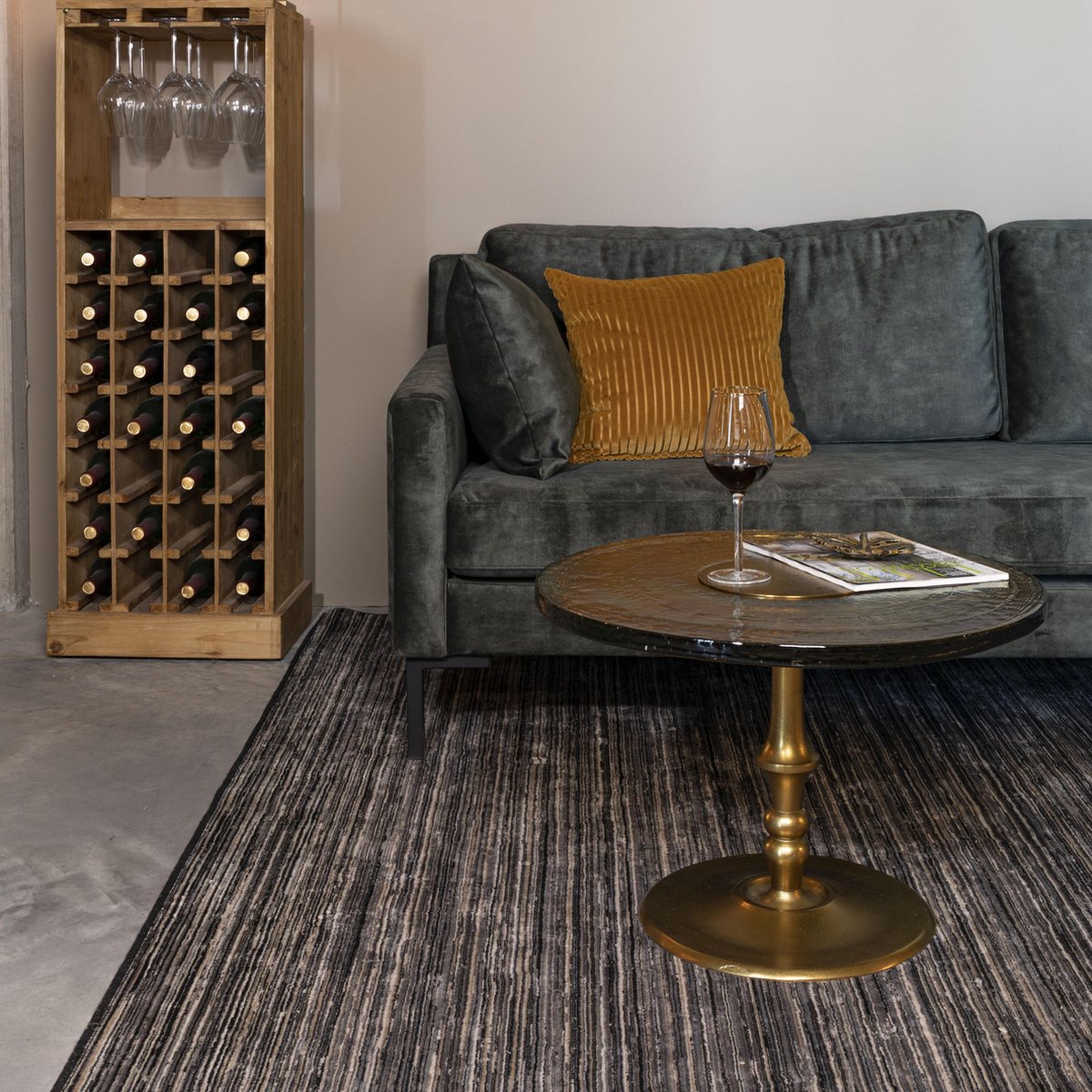 Dutchbone Sue Salontafel - Goud